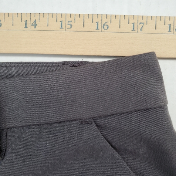 Gloria Vanderbilt The Perfect Fit Womens Pants Size 14 Short Gray EUC - Picture 5 of 10